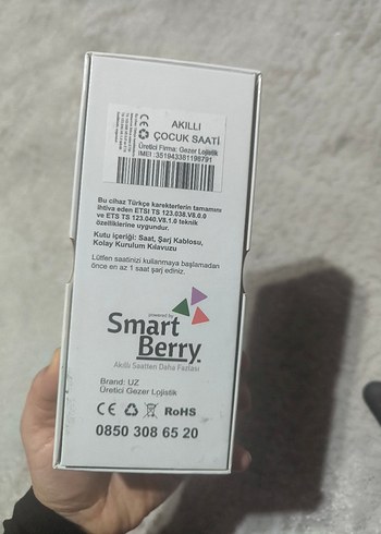 Smart Berry 4G Akıllı Çocuk Saati Bordo - Görsel 4