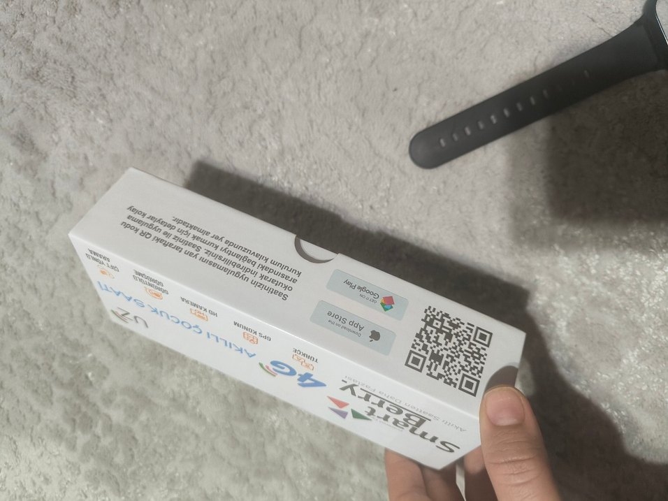 Smart Berry 4G Akıllı Çocuk Saati Bordo - Görsel 5