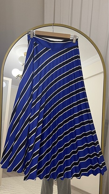 ARMİNE PLİSELİ ETEK - Görsel 4