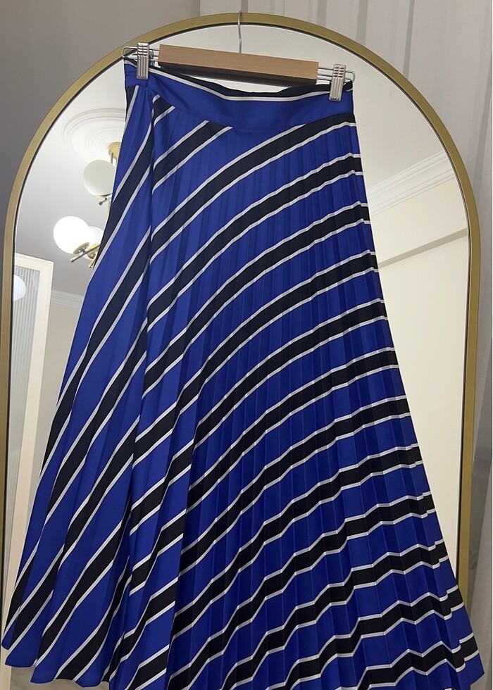 ARMİNE PLİSELİ ETEK - Görsel 4