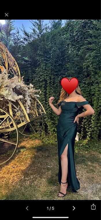 Balık model abiye elbise