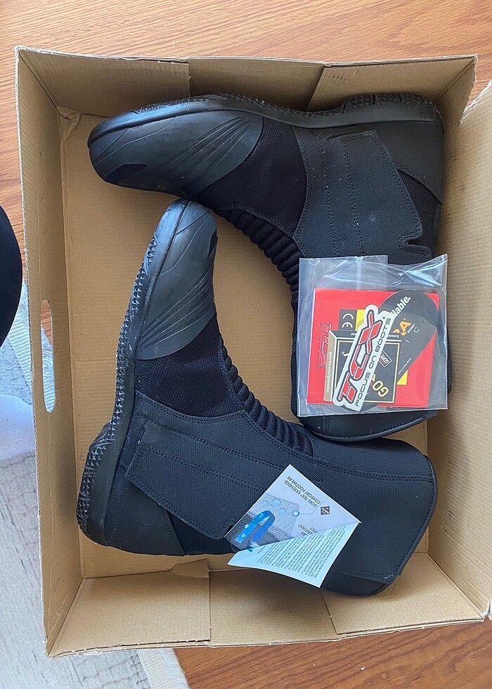 Motorsiklet deri çizme TCX ORJİNAL DERİ 44 Numara - Görsel 3