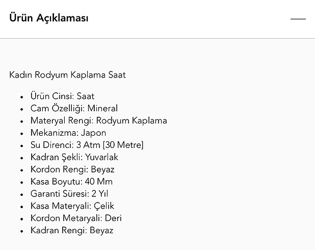 Son chıc saat bayan gümüş sıfır ürün - Görsel 4