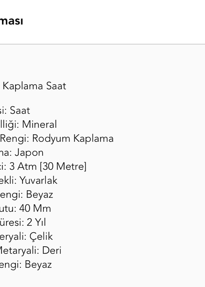 Son chıc saat bayan gümüş sıfır ürün - Görsel 4