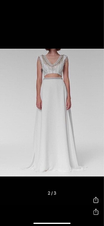 Raisa venessa söz nikah dış çekim elbisesi - Görsel 2