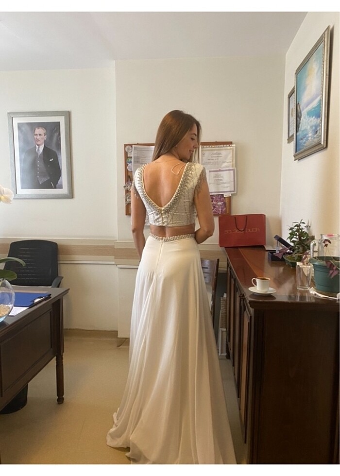 Raisa venessa söz nikah dış çekim elbisesi - Görsel 5