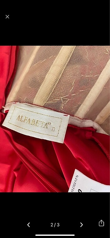 Kına elbisesi alfabeta - Görsel 5