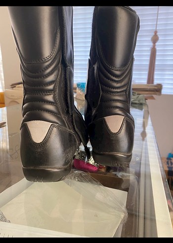 Tcx motosikletbot Siyah Deri Biker Bot - Görsel 4