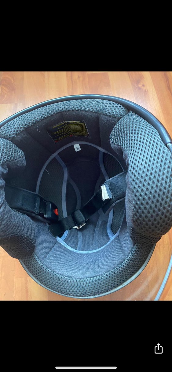 Sarı Siyah Baskılı Biker Kask - Görsel 3