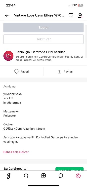 s Beden elbise