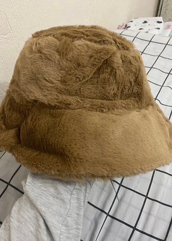 Kahverengi Kürklü Kadın Şapka - Görsel 3