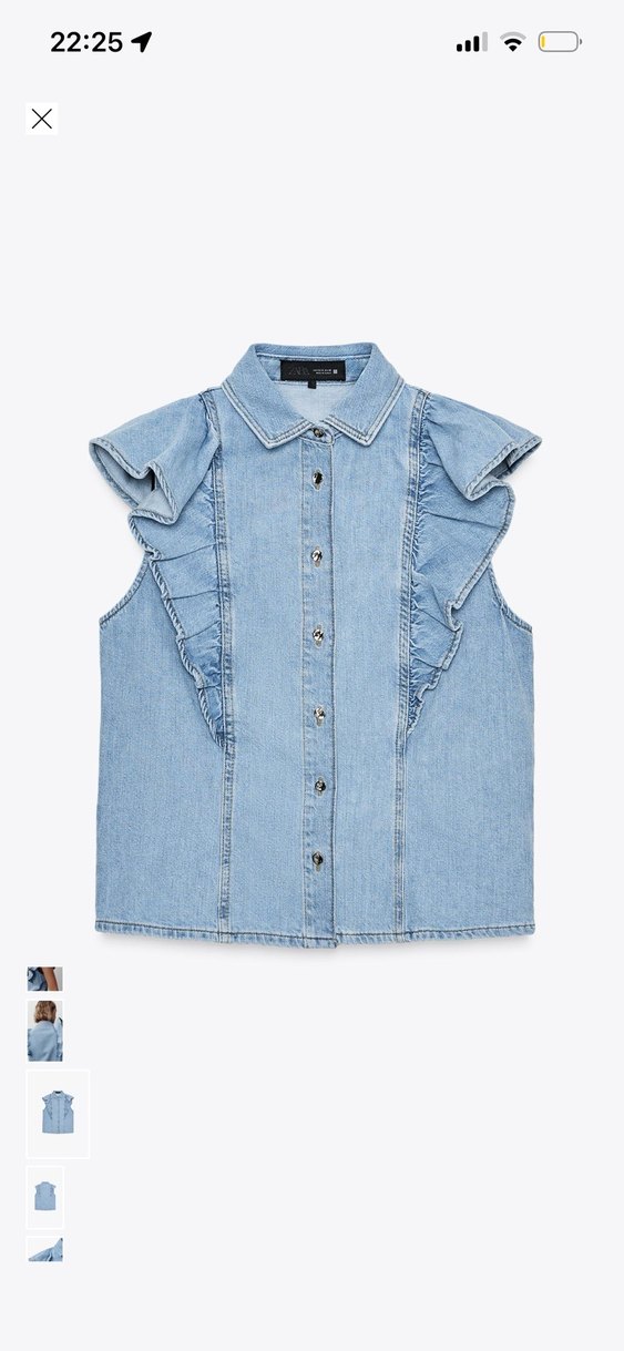 Kadın Pastel Mavi Batik Desenli Kemerli Denim Pantolon - Görsel 2