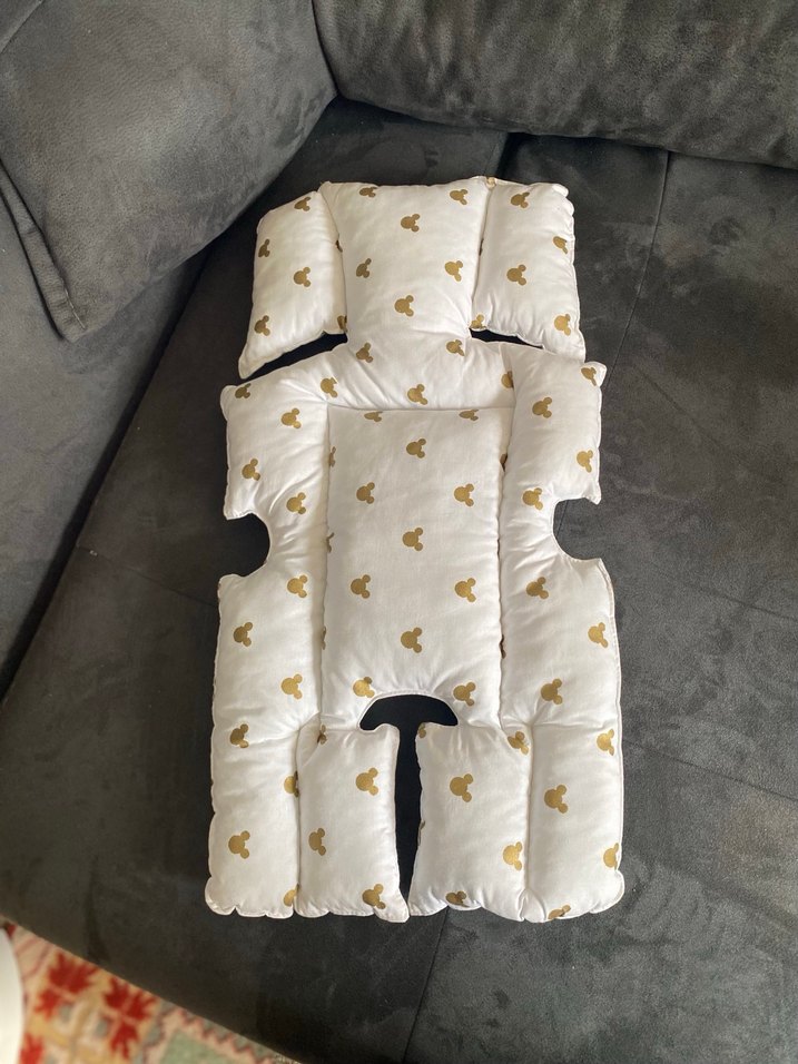 Nakışlı Beyaz Pamuk Çocuk Battaniyesi - Görsel 3