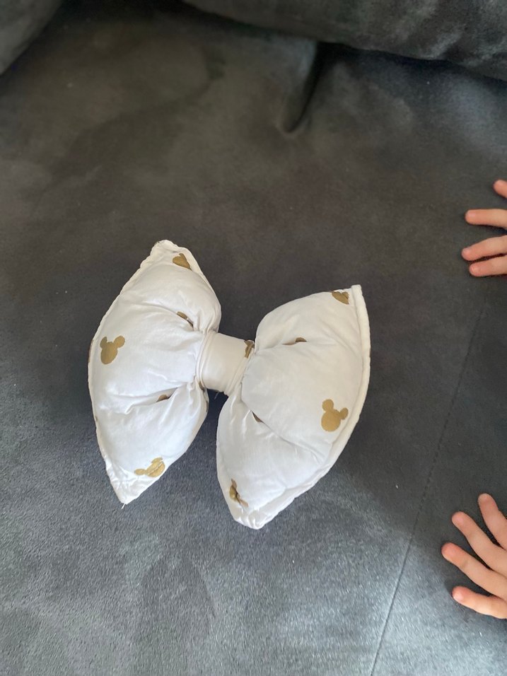 Nakışlı Beyaz Pamuk Çocuk Battaniyesi - Görsel 5