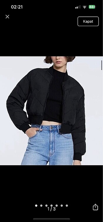 Stradivarius bomber ceket