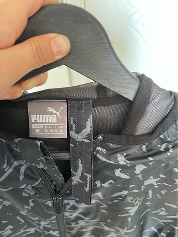s Beden ORJİNAL PUMA / YAĞMURLUK MEVSİMLİK CEKET PARAŞÜT kumaş yağmurl