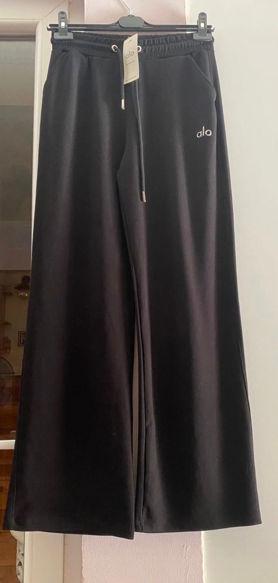 Orijinal Marka Alo Yoga Plazzo Kadın Eşofman - Görsel 2