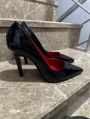 40 Beden siyah Renk Siyah stiletto