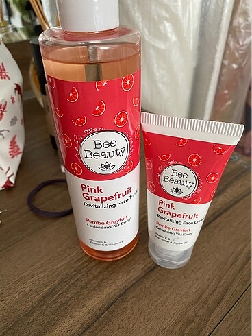 Bee beauty greyfurt özlü tonik ve yüz kremi
