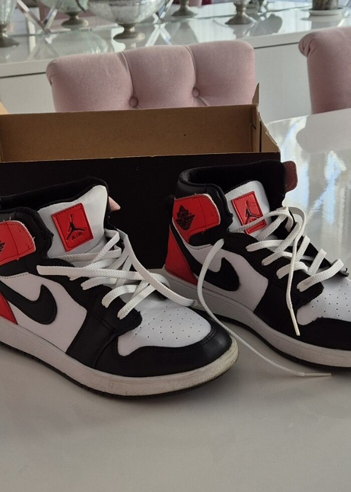 A kalite replika nike air jordan çocuk ayakkabı - Görsel 2