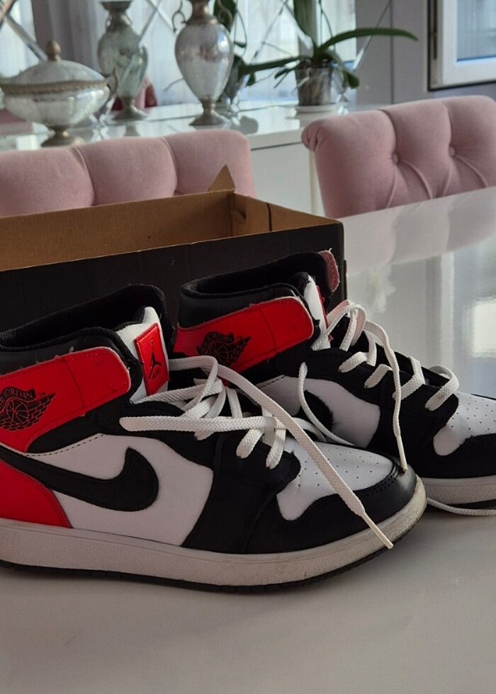 A kalite replika nike air jordan çocuk ayakkabı - Görsel 4