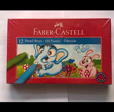 #Fabercastell 12li pastel boya