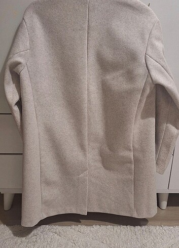 Pull and Bear Tek dügmeli keçe ceket