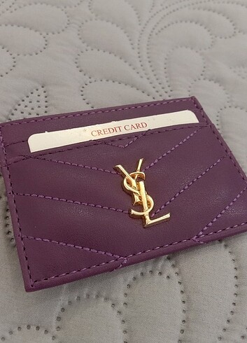 Mor renk YSL kartlık 