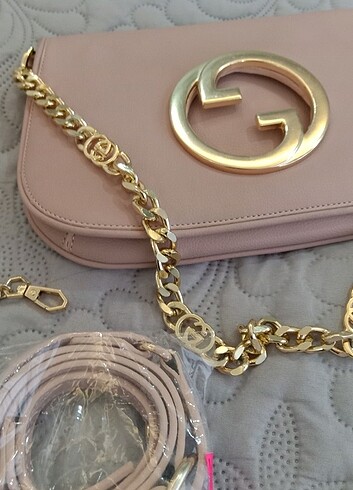 Beden çeşitli Renk Gucci model pudra renk çanta