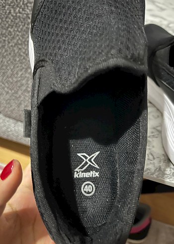 Siyah Dolgu Topuklu Kadın Spor Ayakkabı - Görsel 7