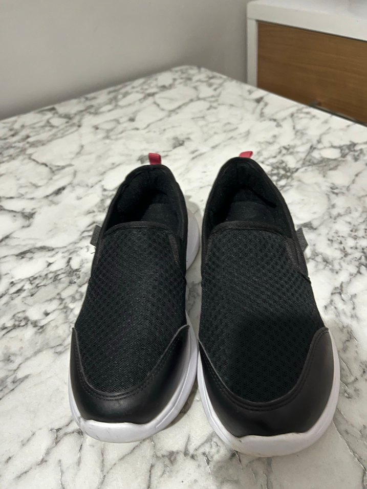 Siyah Dolgu Topuklu Kadın Spor Ayakkabı - Görsel 4