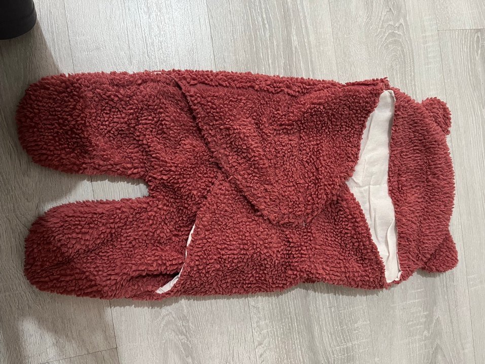 Bordo Yumuşak kundak - Görsel 2