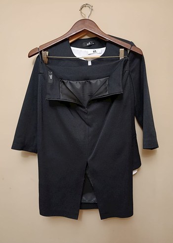 ADL CEKET ETEK BLUZ TAKIM Düğmeli Kadın Takım Elbise XS - Görsel 5