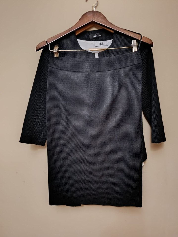 ADL CEKET ETEK BLUZ TAKIM Düğmeli Kadın Takım Elbise XS - Görsel 3