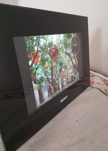 Sony Dijital Fotoğraf Saat Alarm Çerçeve - Görsel 14