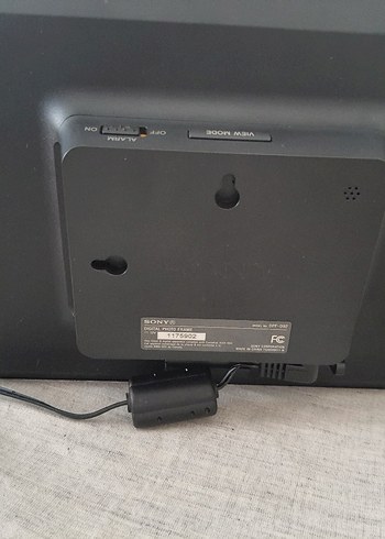 Sony Dijital Fotoğraf Saat Alarm Çerçeve - Görsel 6