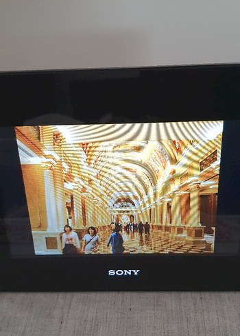 Sony Dijital Fotoğraf Saat Alarm Çerçeve - Görsel 2