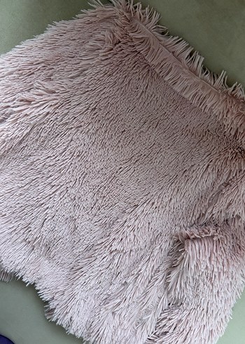 Pembe Kadın Suni Kürk Ceket - Görsel 5