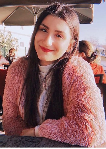 Pembe Kadın Suni Kürk Ceket - Görsel 7