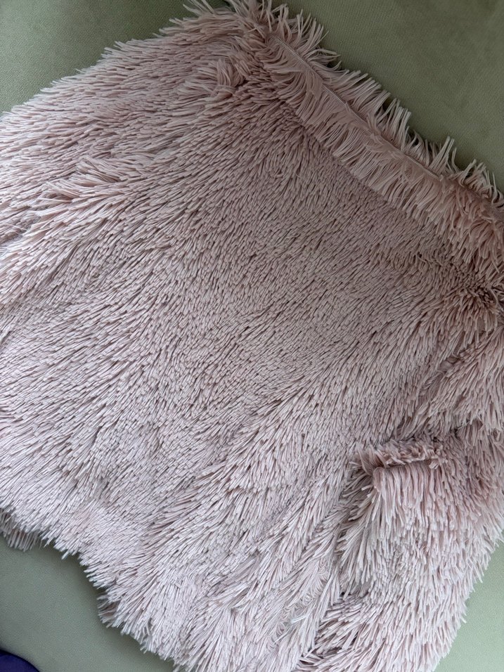 Pembe Kadın Suni Kürk Ceket - Görsel 5