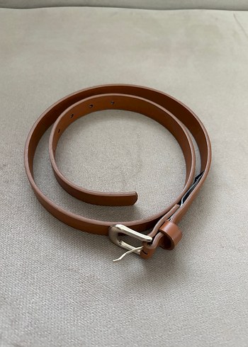 Kahverengi Deri Kadın Kemer - Görsel 3