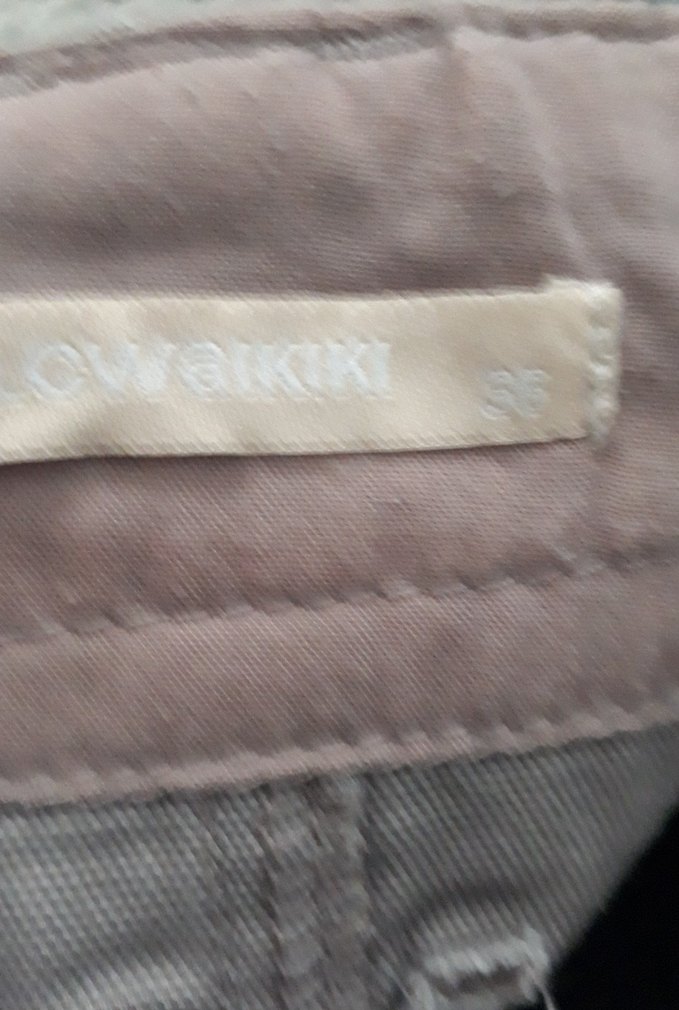 Bej Keten Midi  Eteği - Görsel 4