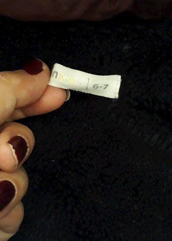 Bordo Siyah Kapüşonlu Erkek Çocuk Mont - Görsel 2