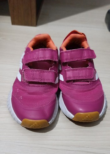 Adidas Kız Çocuk Pembe Cırt Cırtlı Spor Ayakkabı