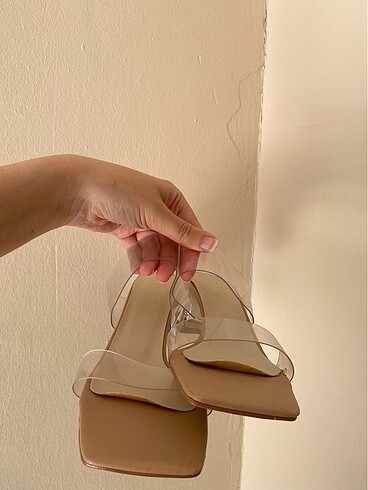Birkenstock Topuklu Şeffaf terlik