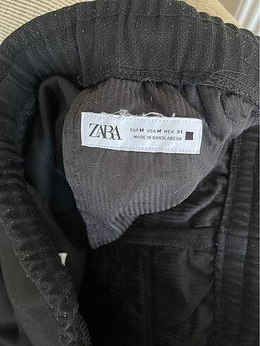 m Beden siyah Renk Zara Comfort Fit Jogger Pantolon