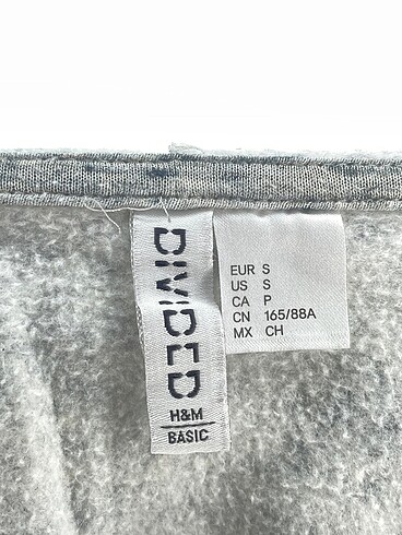 s Beden gri Renk H&M Sweatshirt %70 İndirimli.