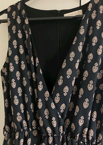 Desenli uzun tulum - Görsel 3