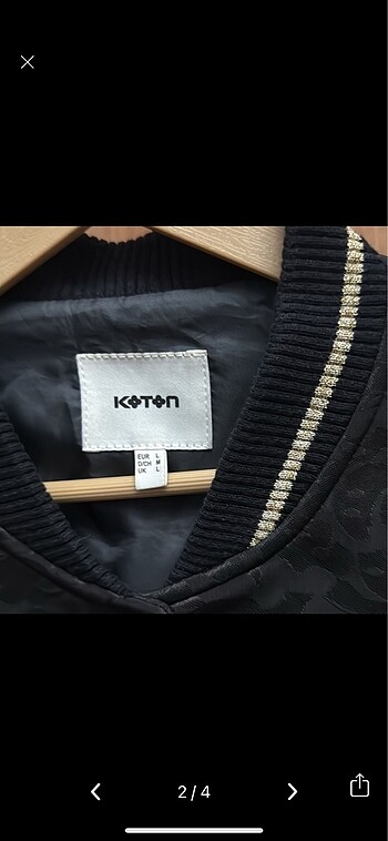 l Beden Koton bomber ceket