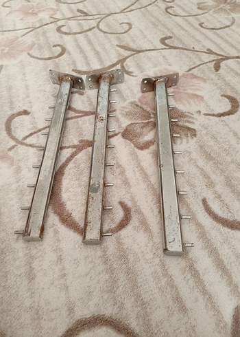 Gri Metal Askı Aparatı 3 adet - Görsel 6